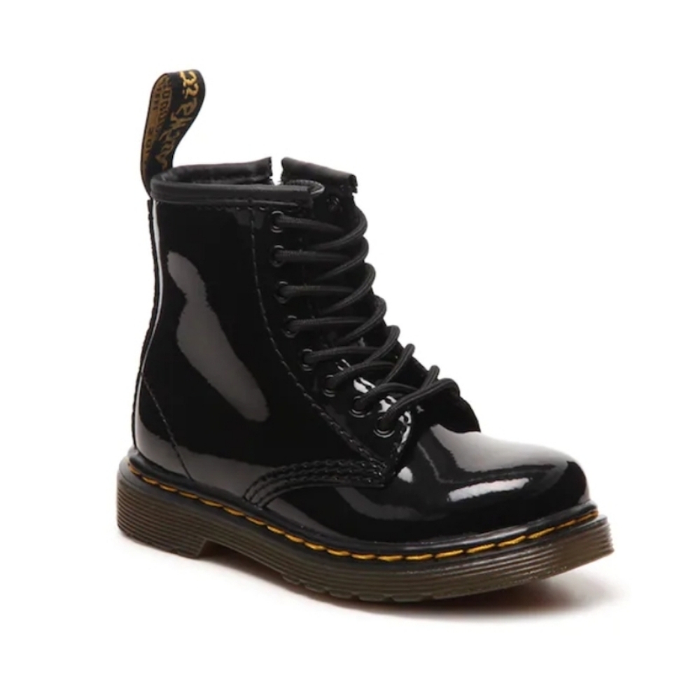 Black Patten Doc Martin's